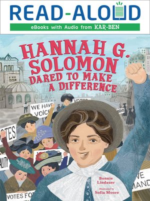 cover image of Hannah G. Solomon Dared to Make a Difference